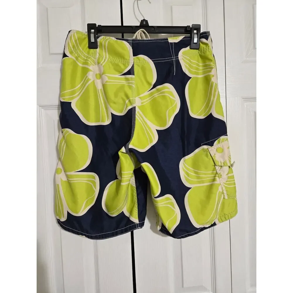 Old navy small men's swimming trunks with built in liner